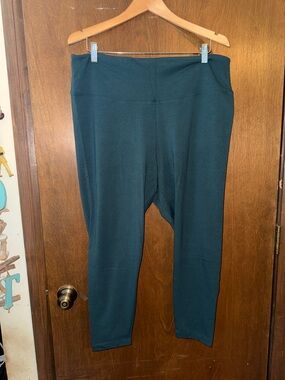 PINK Victoria's Secret Dark Teal Leggings